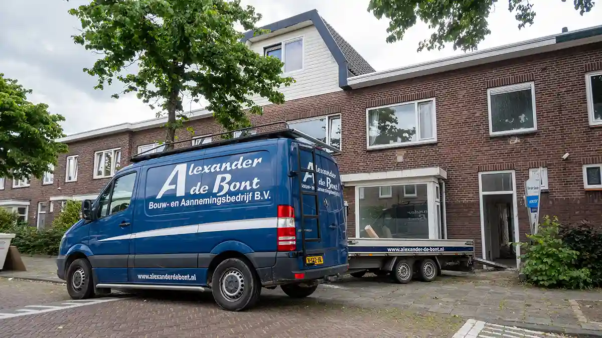 Verbouwen tussenwoning door aannemer breda 001